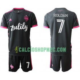 Seattle Sounders Roldan 7 Bambino Maglia Trasferta 2020/2021 Manica Corta (+ Pantaloncini)